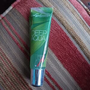 Bath Body Works Liplicious DEEP AQUA Tasty Lip Gloss .47 oz/14mL New Sealed